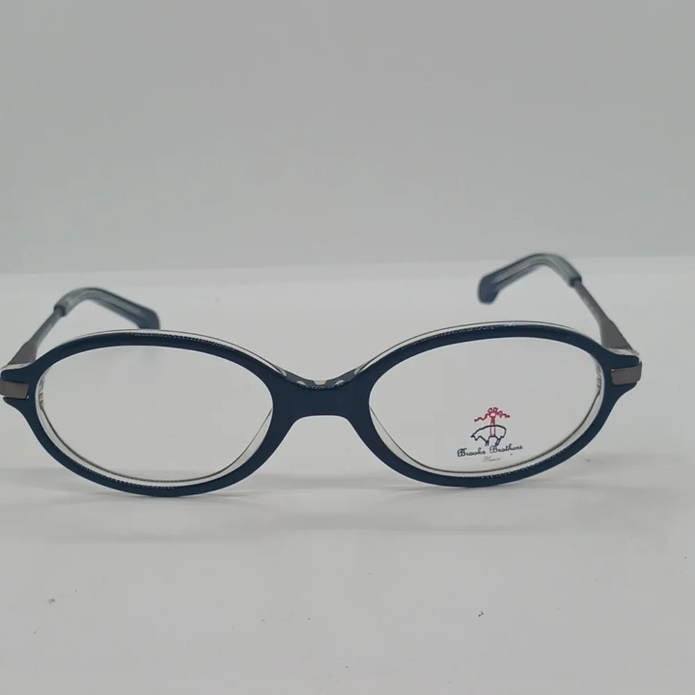 NWT KIDS BROOKS BROTHERS EYEGLASS FRAMES BB2016 BLUE